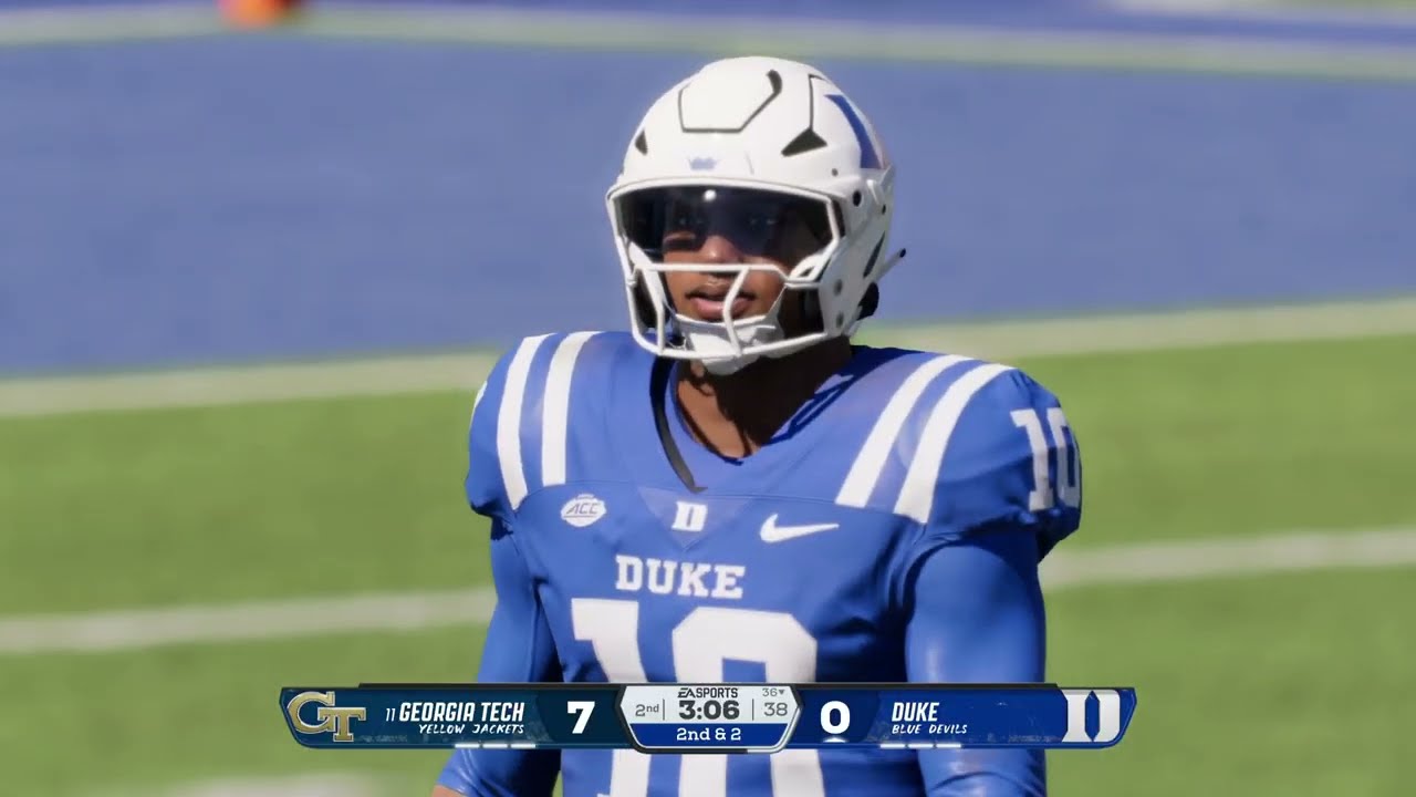 Duke vs Georgia Tech Yellow Jackets - NCAA Football 10/18/25 Full Game ...