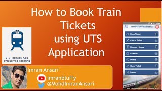 How to use UTS Application to book train tickets screenshot 3