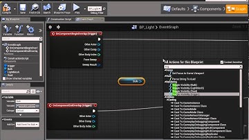 04 Class Blueprints Toggle Light controls