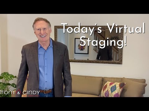 Today's Virtual Staging | #tomandcindyhomes show episode 106