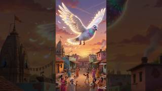 कबूतर के अंदर छुपा था खजाना 😱🕊️ #shorts #hindistory #magicalstory #kabootar #treasure #ytshorts