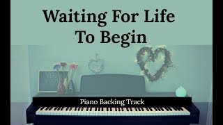 Video thumbnail of "Waiting for Life to Begin: ONCE ON THIS ISLAND (Piano accompaniment / Backing / Karaoke track)"