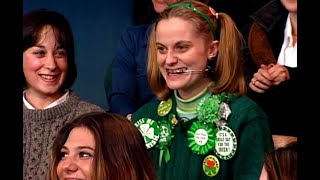 Andy's Little Sister Pretends To Be Irish  'Late Night With Conan O'Brien'