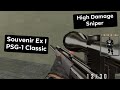 Capture de la vidéo Bull Sf "Sniper Mode Gameplay" [ Souvenir Ex I ] Psg-1 Classic ( High Damage Sniper )