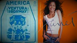 America - Ventura Highway vs Janet Jackson - Someone To Call My Lover