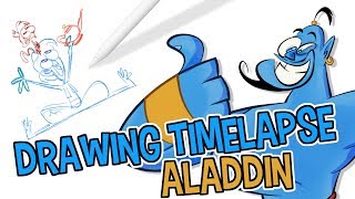 Drawing Timelapse: Aladdin