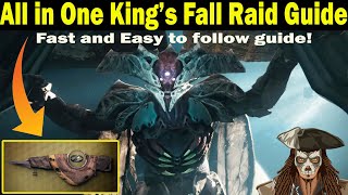 Destiny 2 | King's Fall Raid Guide | FAST & EASY Guide | Season 18