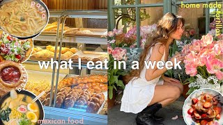 Food diaries: what I eat in a week🍰