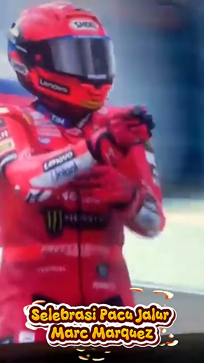 Selebrasi Pacu Jalur Marc Marquez , MotoGP  Jerman.
