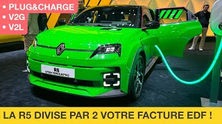 La R5 divise par 2 votre facture électrique ! (interview V2G, V2L, plug&charge...)