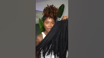 Marley Twists over my Microlocs! 😍