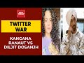 Kangana Ranaut Slammed For False Tweet Over Farmers Protest, Actress Calls Diljit Dosanjh 'Paltu'
