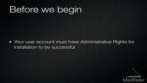 Install MySQL on OS X 10.5 Leopard