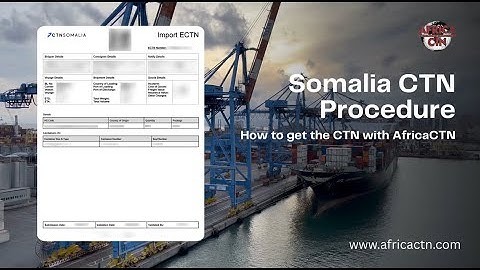 Somalia CTN Procedure - AfricaCTN
