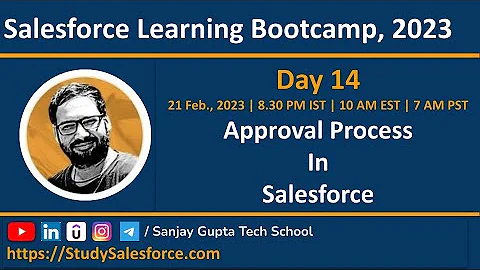 Day 14 | Salesforce Bootcamp 2023 | Approval Process in Salesforce