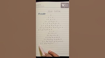 Pyramid Exercise to Practice / Singing lesson / Bairavi Gopi
