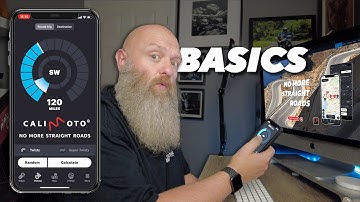 Calimoto Tutorial - 1. Aan de slag & Hoe een route plannen