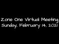 Strength for Today&mdash;Bright Hope for Tomorrow - Zone One Virtual Meeting