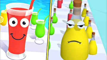 Juice Run - All level Gameplay Walkthrough Android iOS(Part 19)