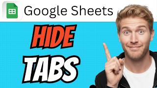 How To HIDE TABS In The Google Sheets Mobile App (QUICK & EASY) 2026