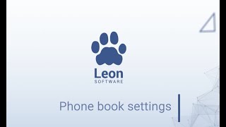 LEON GUIDES: Phonebook settings screenshot 5