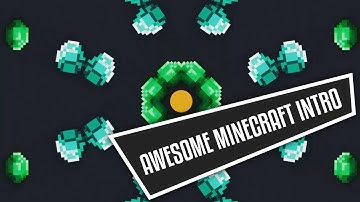 AWESOME MINECRAFT INTRO [FREE] [AFTER EFFECTS] + Tutorial