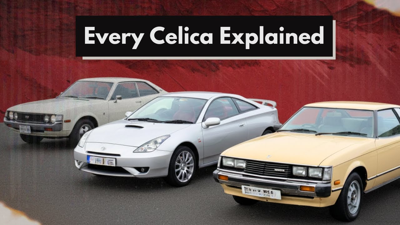 Toyota Celica: Everything you need to know - Full History (Explained)