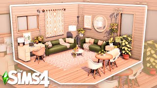 Boho Living Room | CC with Link | The Sims 4 Stop Motion