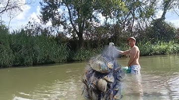 Thả lưới bắt cá nướng tại chỗ cá tươi nướng ăn ngon ngọt hết nước chấm || Mẫn Trọc TV