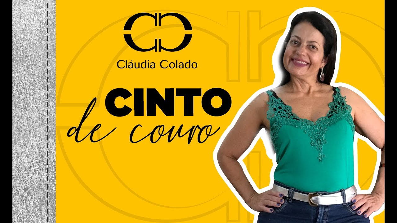 DIY Cinto de Couro super fácil de fazer! (TUTORIAL)