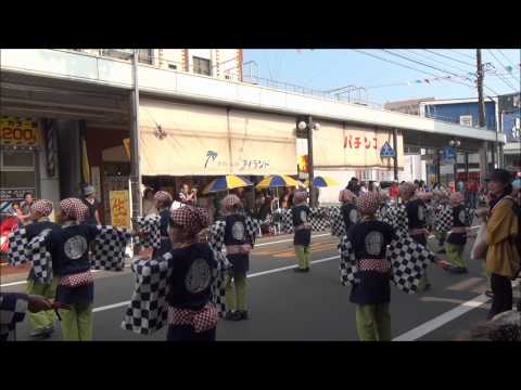【帯屋町筋ジュニア隊】第59回よさこい祭り・本祭1日目（愛宕競演場）2012