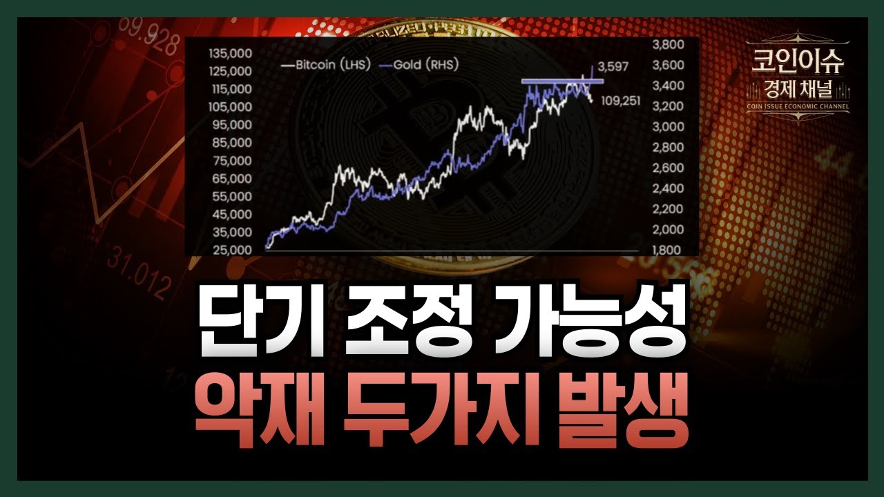 단기 조정 가능성, "두 가지 악재"가 발생했습니다