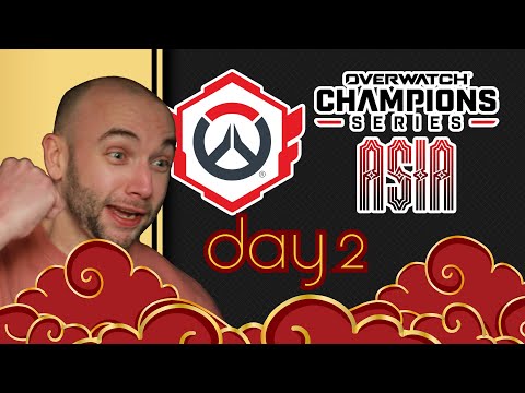 Stage 2 Asia LAN Playoffs Day 2 | OWCS CoStream