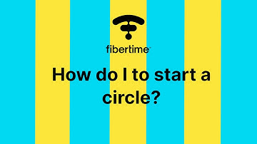 How do I start a fibertime™ circle?