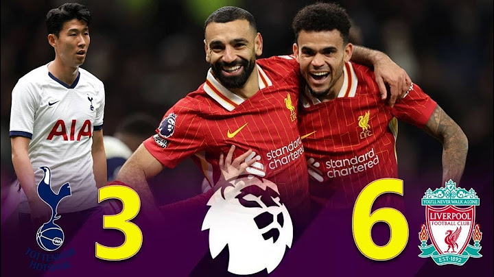 ليفربول يقسو علي توتنهام 6-3 في مباراة تالق وابداع محمد صلاح