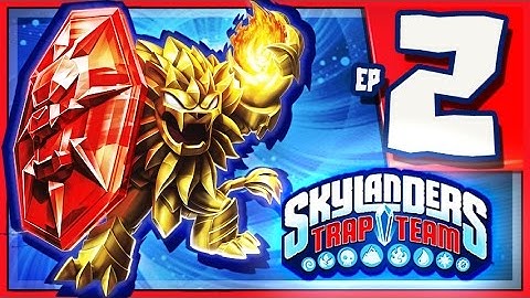 Skylanders Trap Team Wii U - Walkthrough Part 2 Know-it-All Island w/ WildFire Gameplay (Wii U)