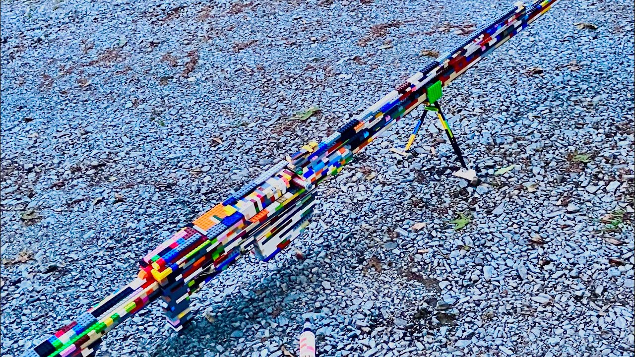 The Lego PTRS-41 Soviet Anti-Tank Rifle (ALMOST 7ft LONG!) - YouTube