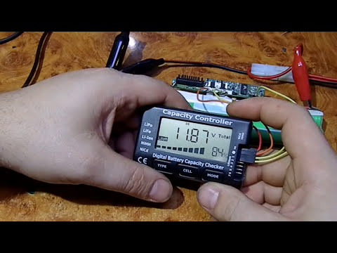  Battery Capacity Checker Controller Tester for LiPo LiFe Li-ion NiMH