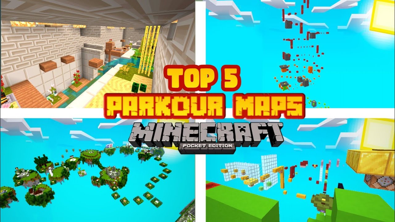 Parkour Map Download | Spiral Parkour Minecraft Bedrock – IRMT