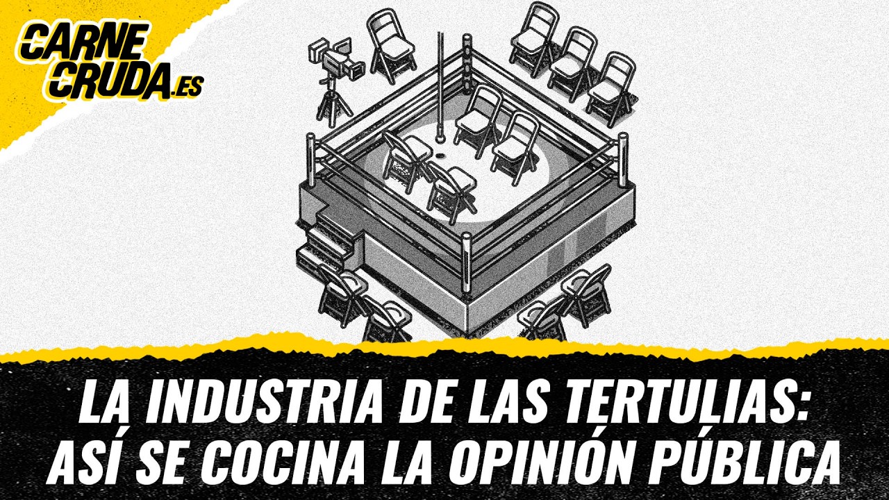 T12x81 - La industria de las tertulias: así se cocina la opinión pública (CARNE CRUDA)