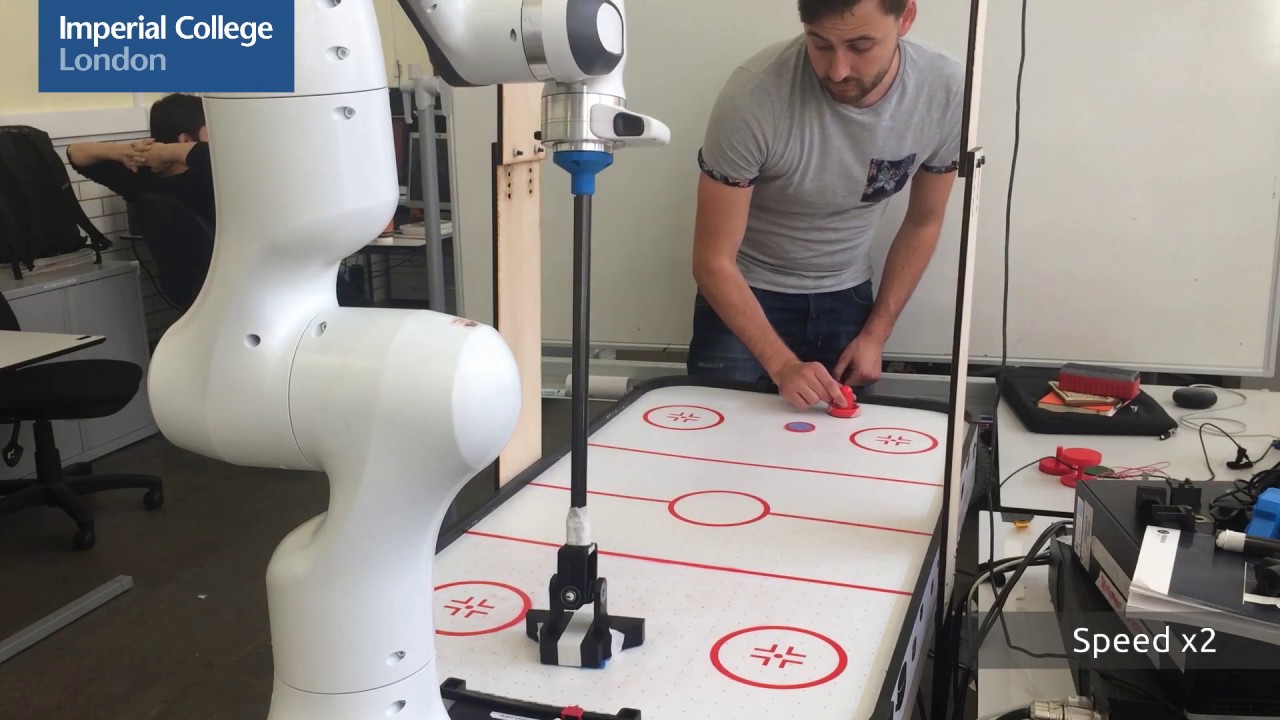 Autonomous Air Hockey Playing Robot YouTube