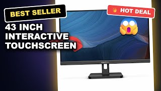 43 inch Interactive Touchscreen Monitor Review | Smart Board with Android 12 & 1080P Display