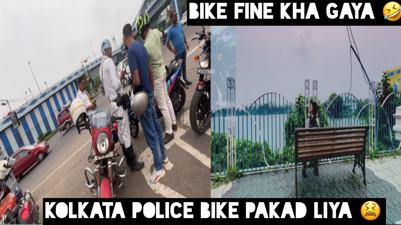 KOLKATA POLICE BIKE PAKAD LIYA 😫| RAHUL LIFESTYLE 123