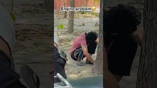 Bike engine problem😂😅 #shortsfeed #btsedits #btsshorts