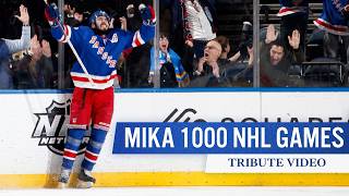 Mika Zibanejad 1000 NHL Career Games | Tribute Video