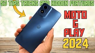 53 Tips and Tricks for the Motorola Moto G Play (2024) | Hidden Features!