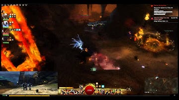 Guild Wars 2 Citadel Of Flame dungeon Path 1 run