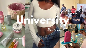 Uni Vlog | Life of a Nigerian Student. First Week Back in Unilag, Classes, GRWM & Dinners 