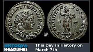 This Day in History on March 7th
