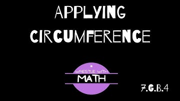 Illustrative Mathematics Grade 7, Unit 3.4 - Applying Circumference